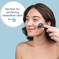 Vista 5 de Derma Roller - 540 microagujas de titanio para cabello, barba y piel Rodillo de microagujas para cara y cuero cabelludo Incluye estuche