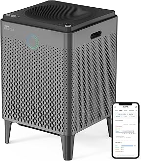Airmega 400S(G) App-Enabled Smart Technology Compatible with Amazon Alexa True HEPA Air Purifier, Covers 1,560 sq. ft, Graphite
