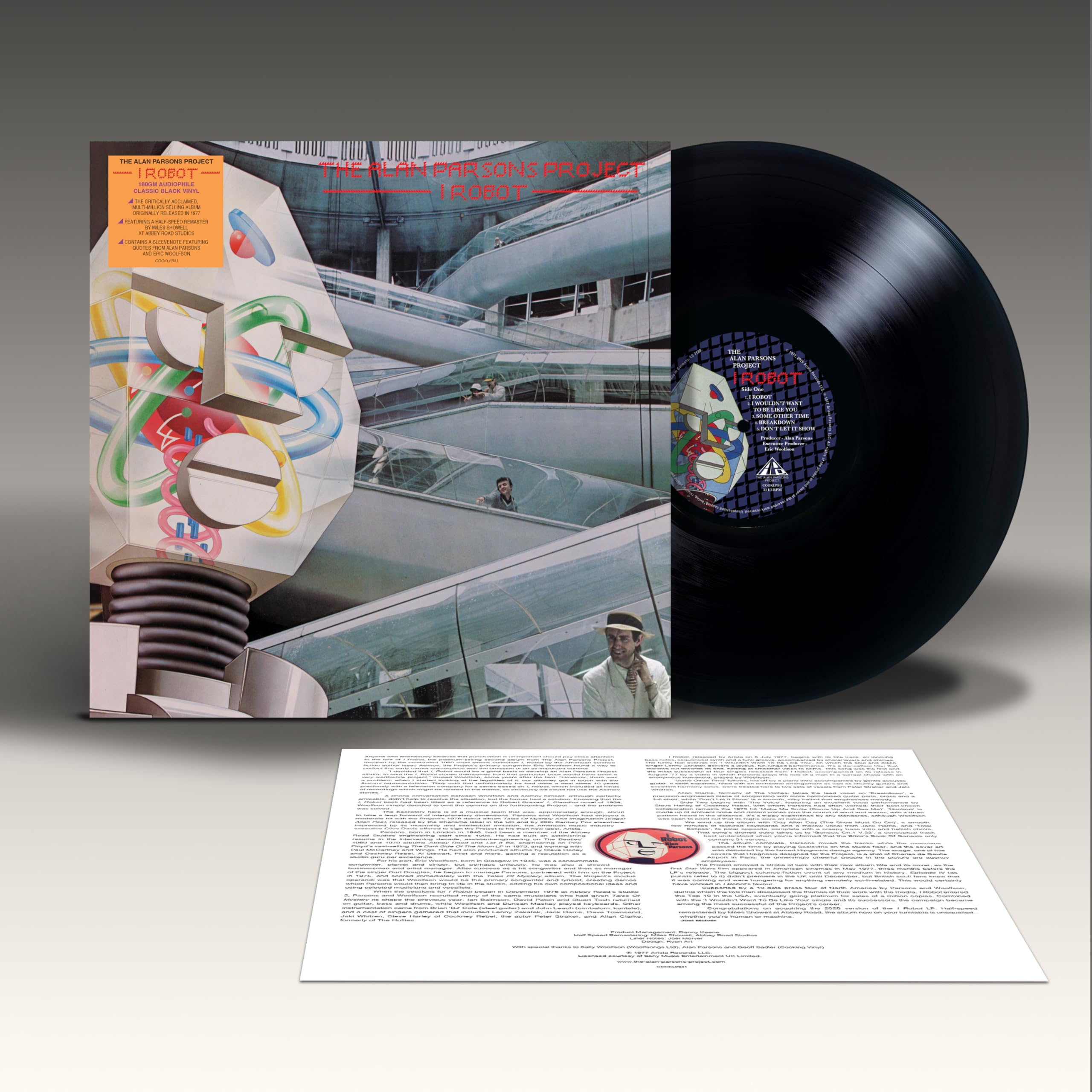ALAN PARSONS PROJECT, The - I Robot (half speed remastered) - Vinyl (LP)