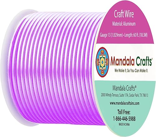 Miniatura 41 de Mandala Crafts - Alambre de aluminio anodizado de calibre 22 para hacer joyas - 121.92 m de alambre flexible de color en tonos pastel - Flexible