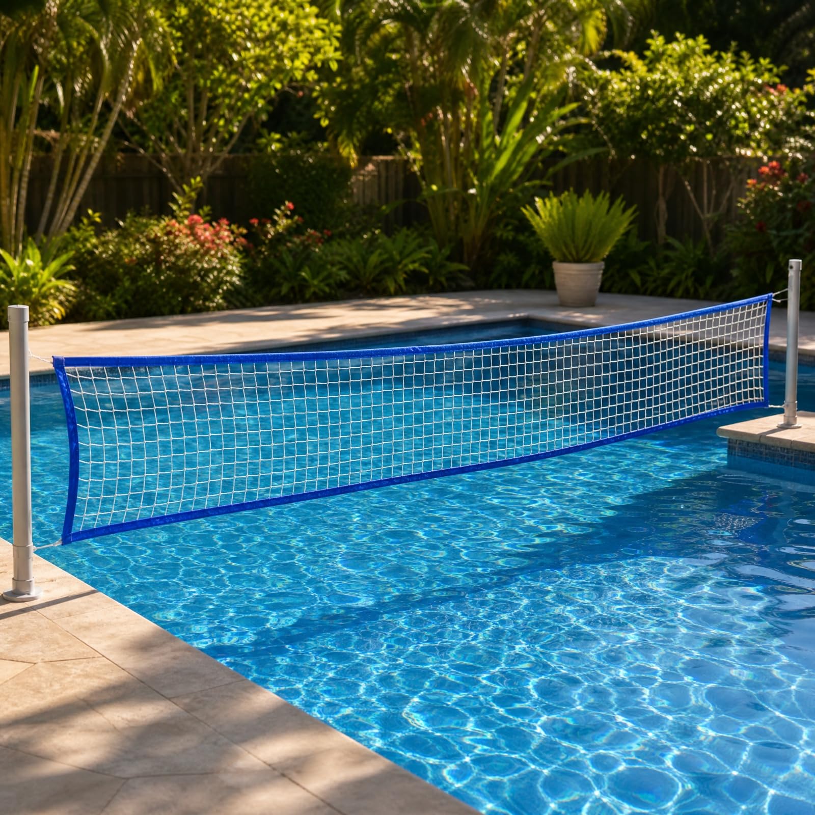 Qianly Red Voleibol Piscina Ligera Red Voleibol Repuesto para Familias, Jardín Trasero