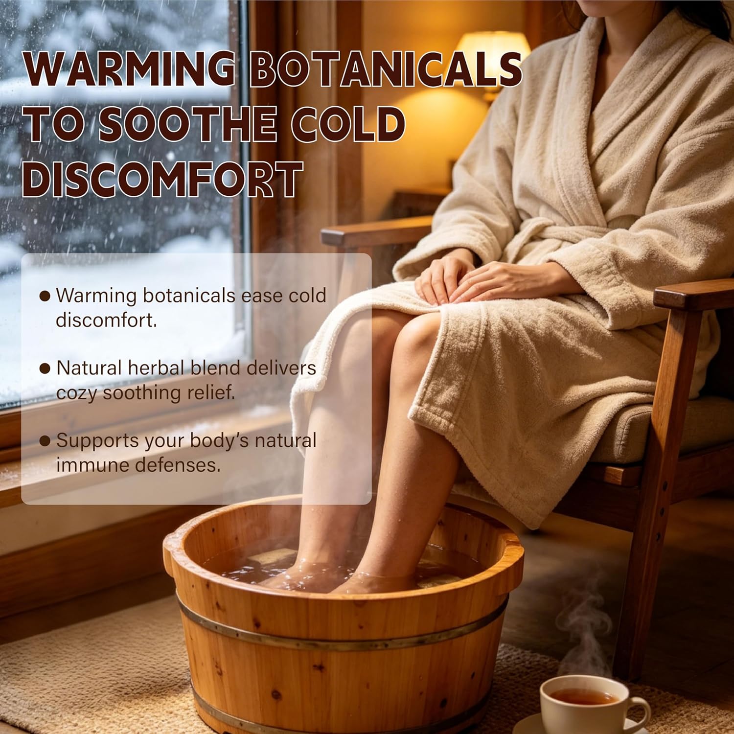12 Herb Bath Soak for Removing Dampness, Natural Herbal Bath Soak for Dampness & Cold Relief, Relaxing Foot & Body Bath Herbal Packs for Daily Wellness, 30g*30bags (1 Packs)
