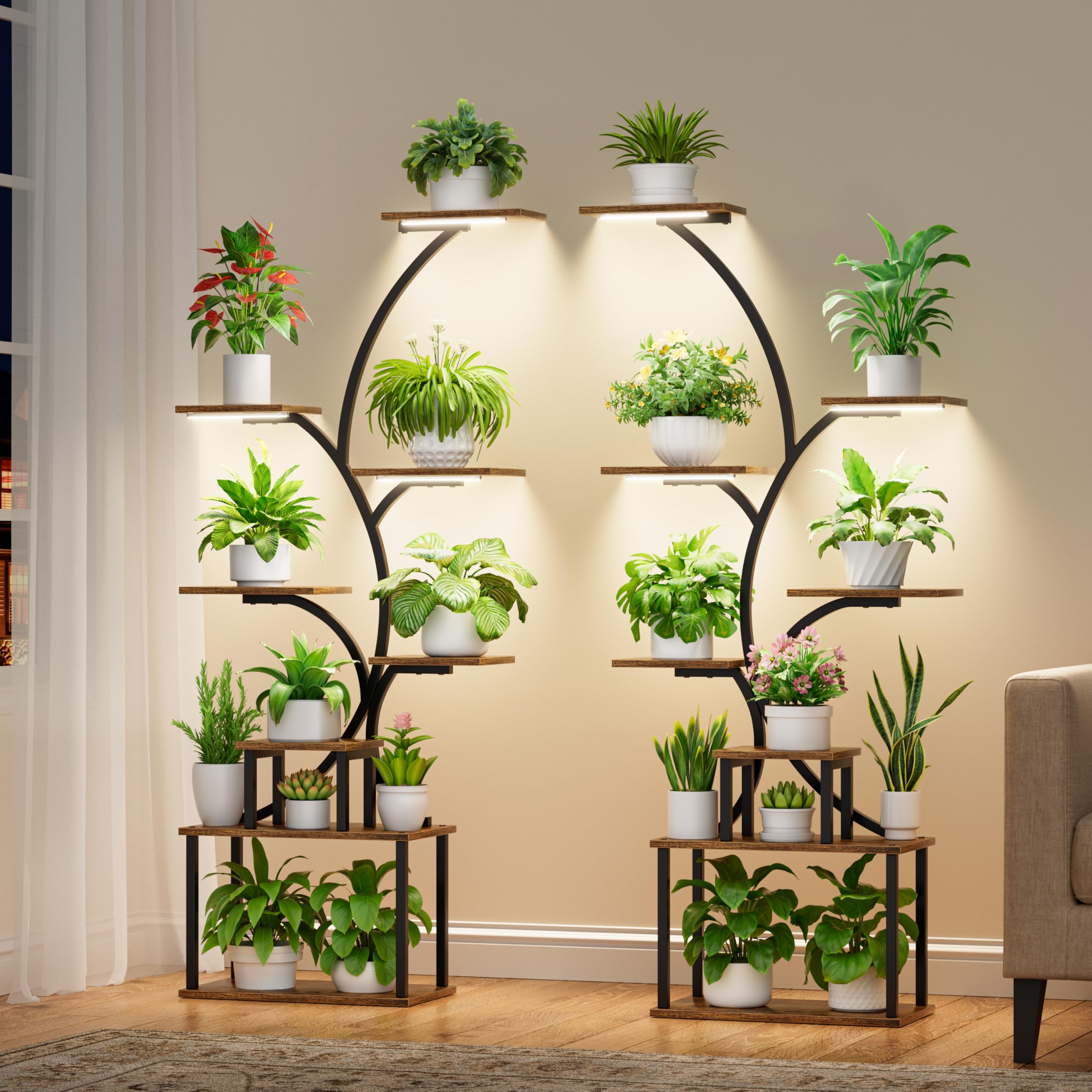 Plant Stand Indoor with Grow Light - 62