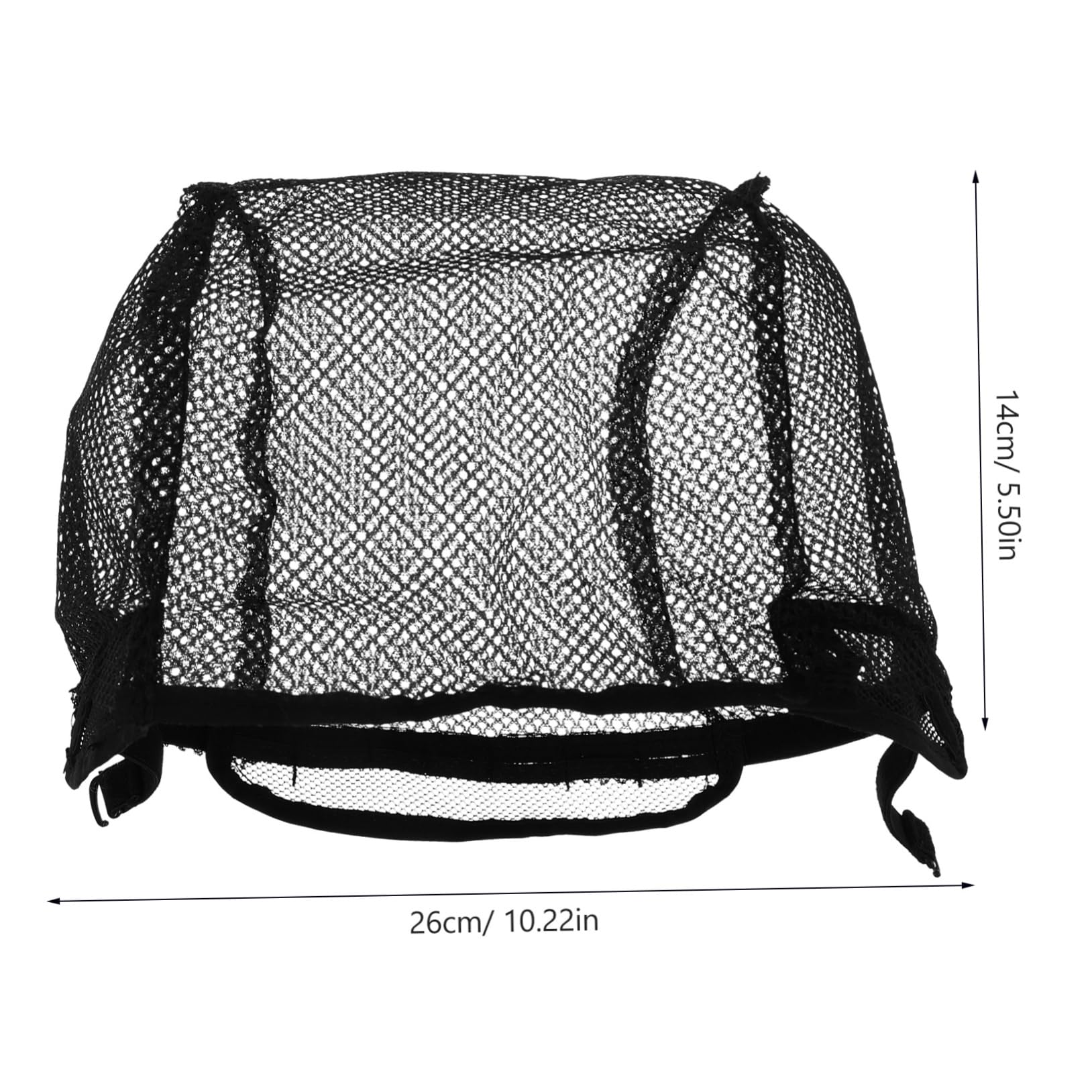 PartyKindom 3Pcs Black Mesh Wig Caps for Women Comfortable Hair Net for Wig Use Secure Fit Practical Design for Everyday Wear and Wig Making