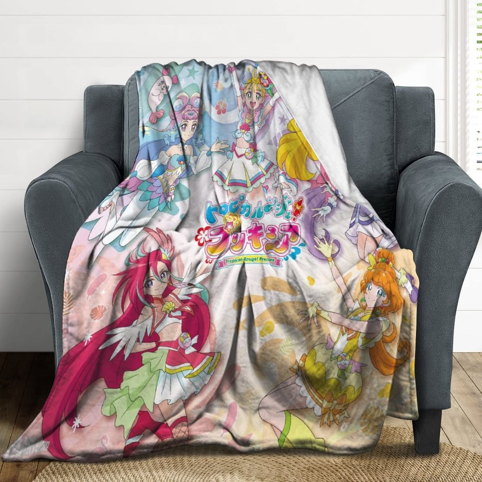 ふたりはプリキュア 毛布 Amazon｜ふたりはプリキュアおしゃれで洗える超柔らかい布団毛布