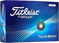 Titleist Tour Soft Prior Generation Golf Balls - Soft Feel, Long Distance, Low Spin Control