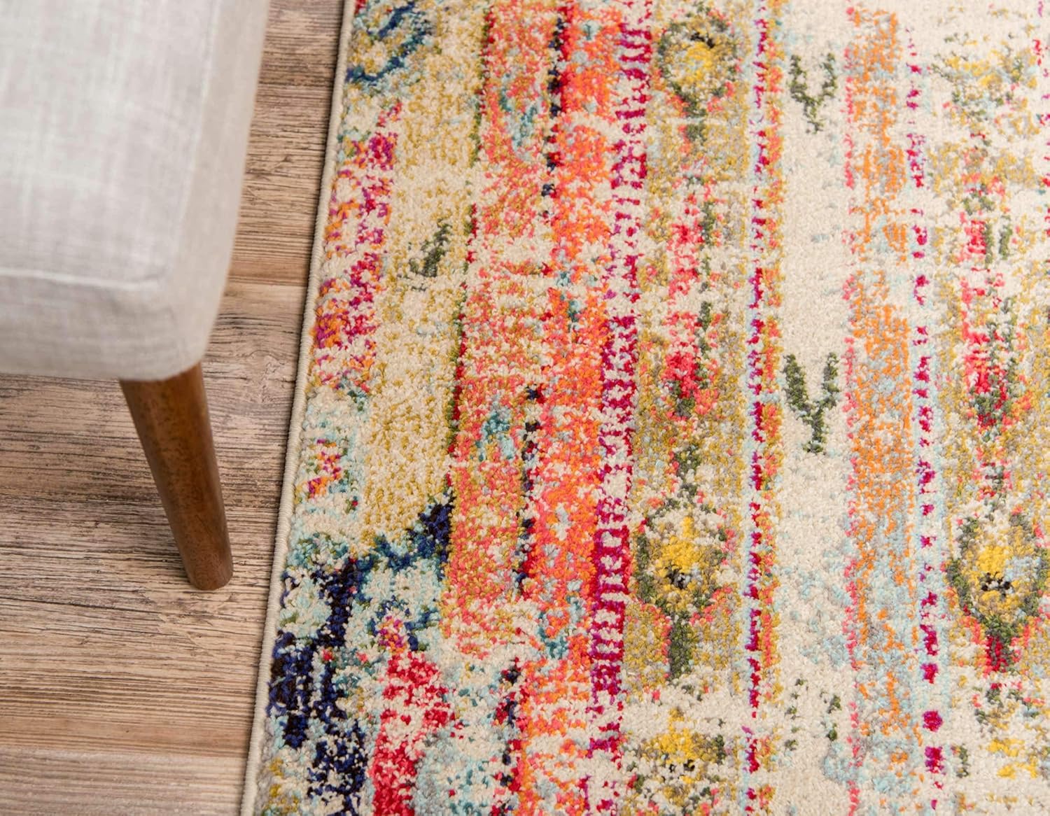 Unique Loom Sedona Collection Area Rug - Yosemite (2' 2" x 6' 9" Runner, Multi/ Blue)