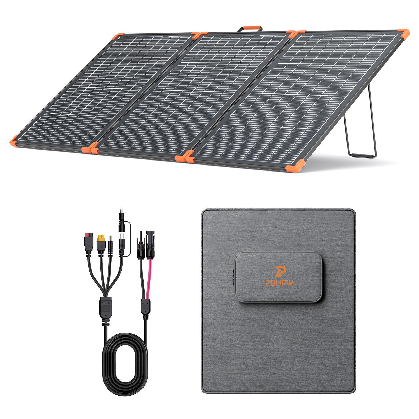 Amazon.com : ZOUPW 230W Bifacial Portable Solar Panel, N-Type 16BB