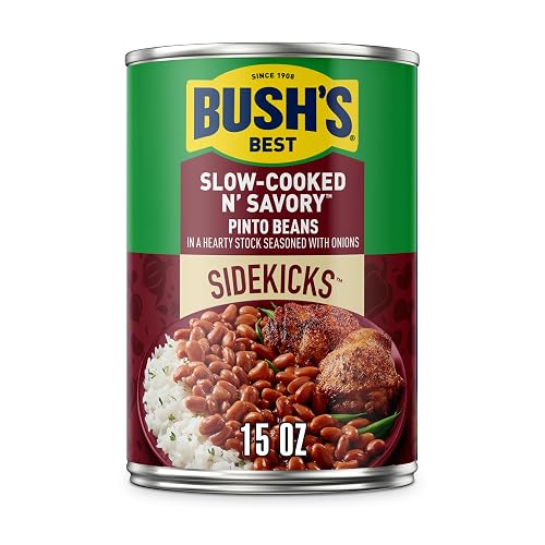 BUSH'S BEST 15oz Canned Slow-Cooked N' Savory Pinto Beans, Source