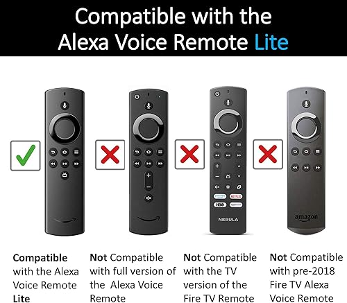 Miniatura 6 de Funda hecha para Tienda Remote Cover Case, para Alexa Voice Remote Lite  Rojo