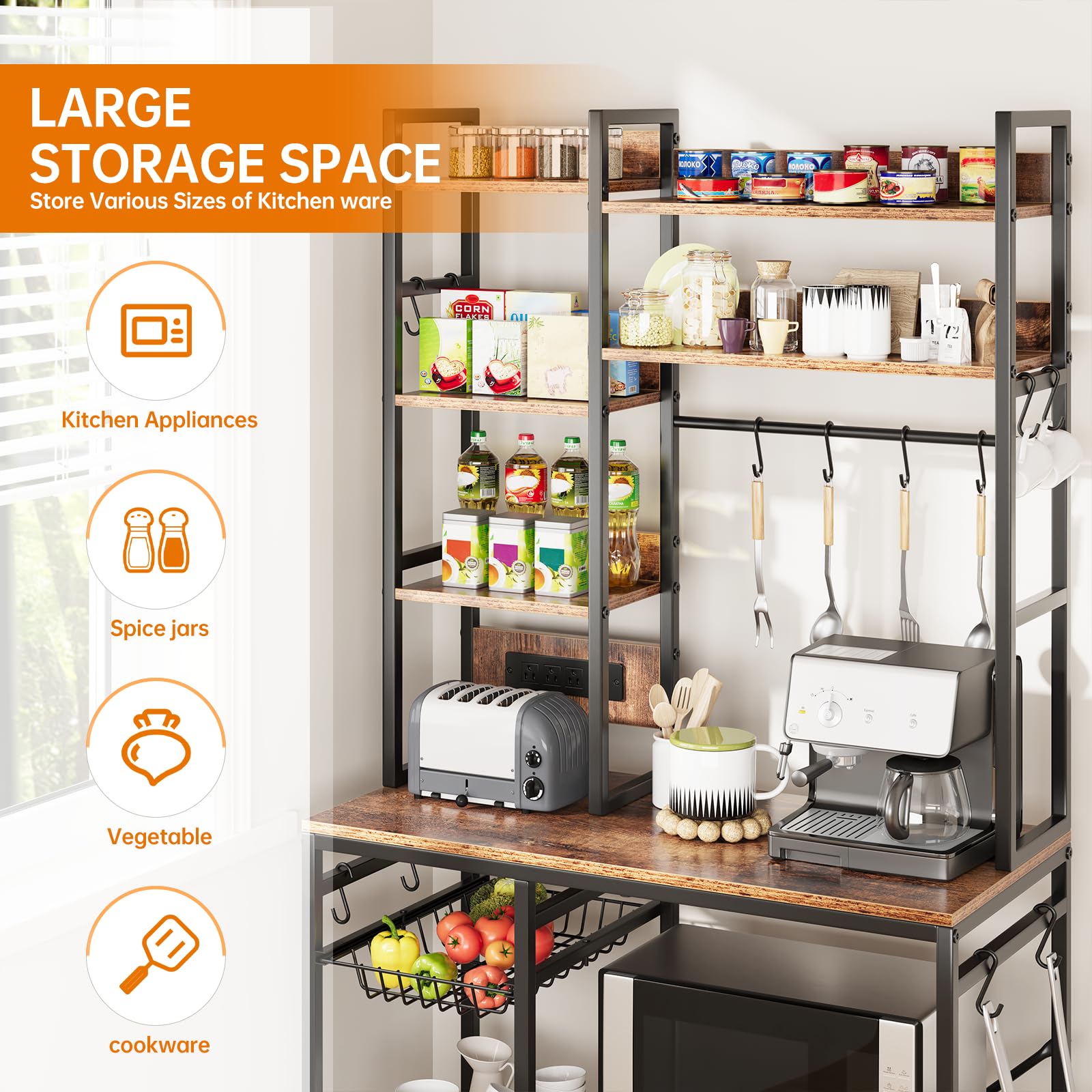 Spice Rack Baking Rack Bed Bath And Beyond Bakers Rack HOMCOM