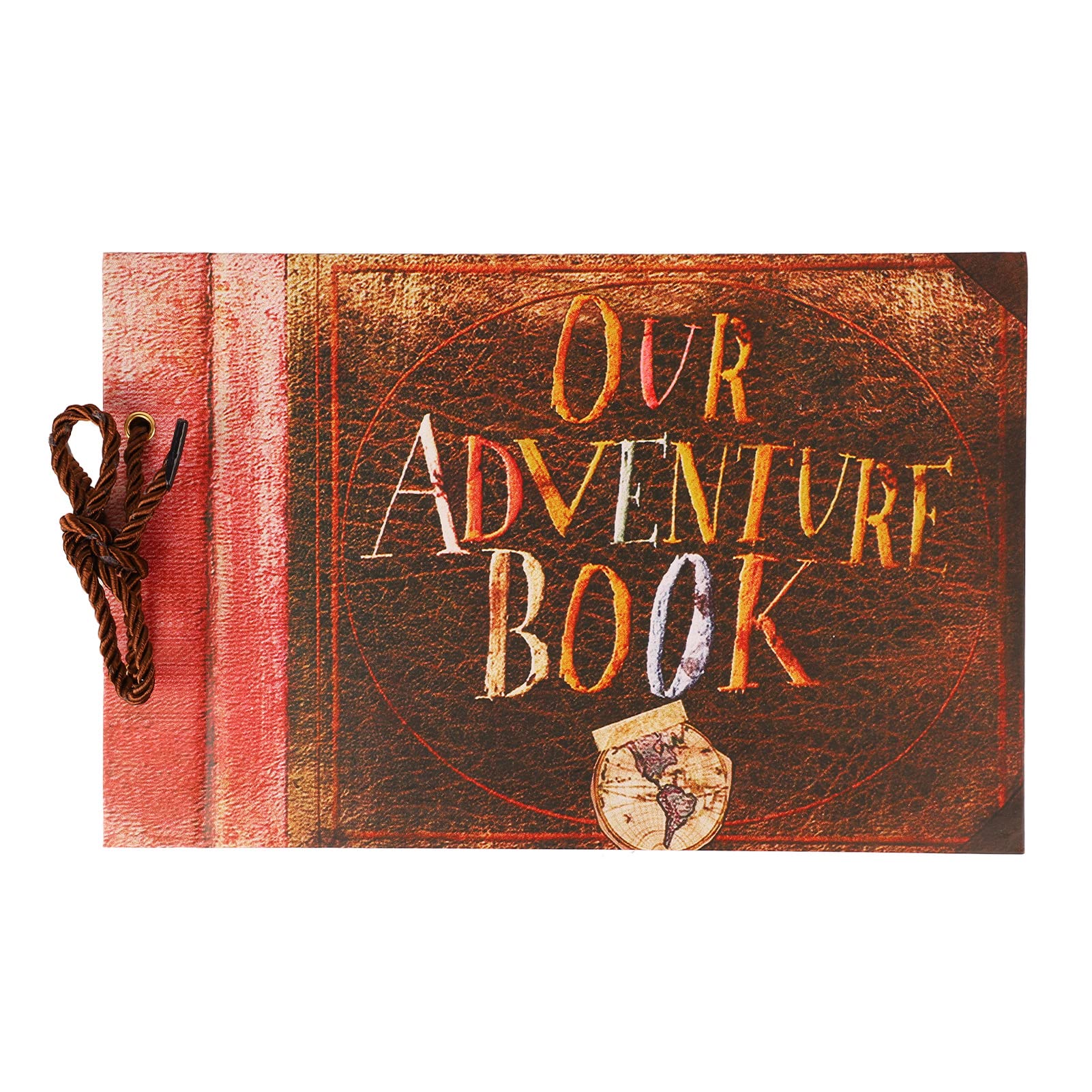 Amazon.co.jp: DIY テザーアルバム、クラフト紙ヴィンテージ意味のあるテザーブックアップアルバム 74 : ホビー