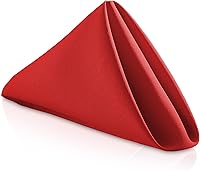 Vista 1 de Lann de Linens – 1 Docena de 20 en. Gamuza Cena Servilletas W/Hemmed bordes – varios colores disponibles