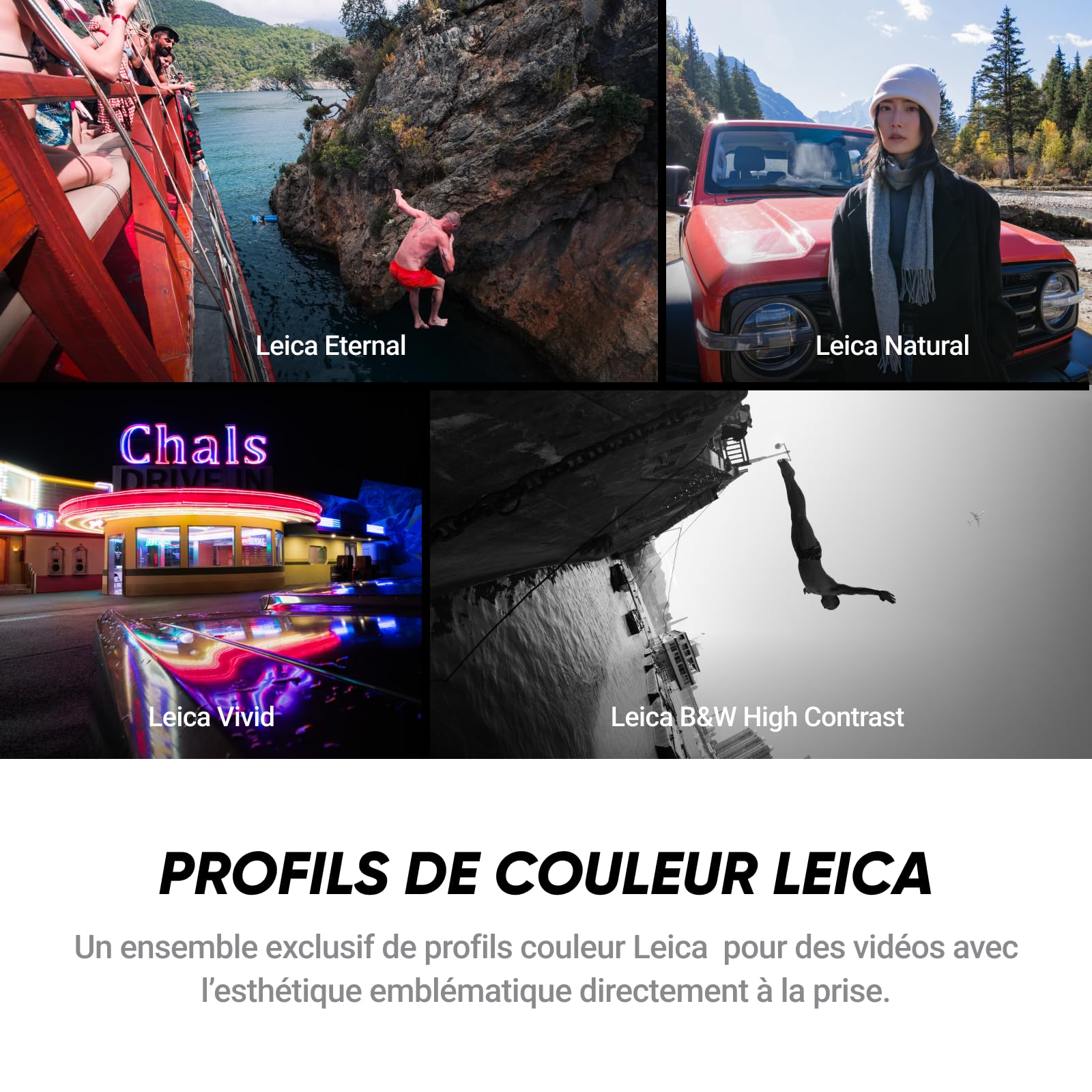 Insta360 Ace Pro 2 Pack instantané – Caméra d’Action 8K co-conçue avec Leica, capteur 1/1,3" Deux puces IA, Capture en Basse lumière, Grip Xplorer Professionnel pour Photo Urbaine