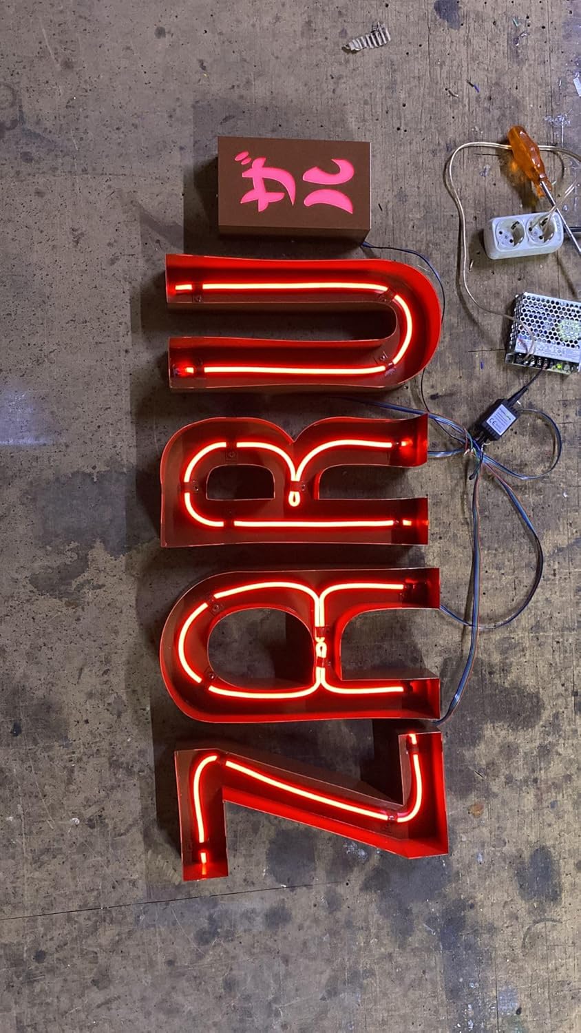 Coffee Wall Letters, Custom Bar Wall Art, Illuminated Decor for Garage, Vintage Shop Wall Text, Lighted Barber Signage, Customized Outdoor Light Box Sign, Light Up Metal Letters for Wall