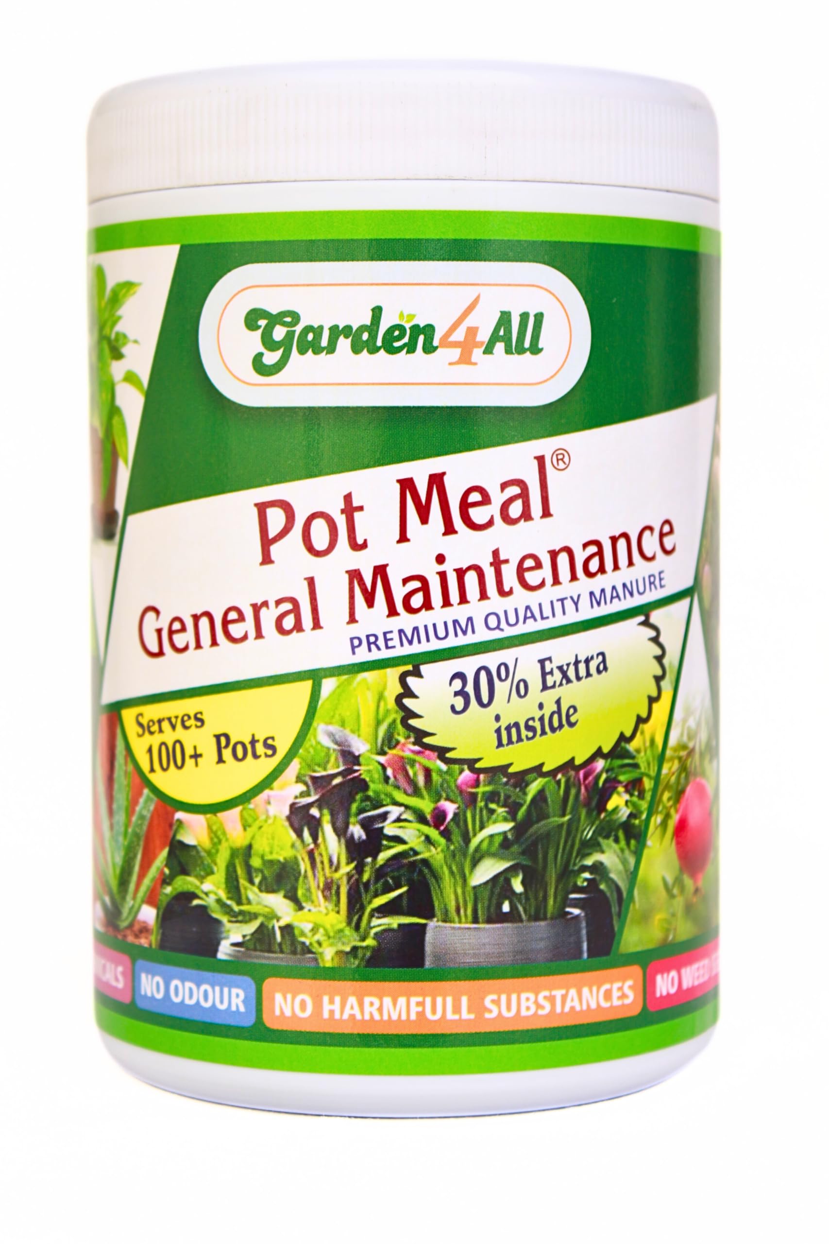 GARDEN4All POT MEAL - Organic fertilizer for plants (Serves 100+ pots), Plant fertilizer or Best gowth booster for home garden Plants (500 g, Powder) (B0CS39D75H) Amazon Price History, Amazon Price Tracker
