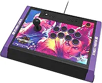 Controle com fio para jogos de Luta Hori ALPHA Edição Street Fighter 6 para PS4, PS5 e PC Licenciado para consoles Sony