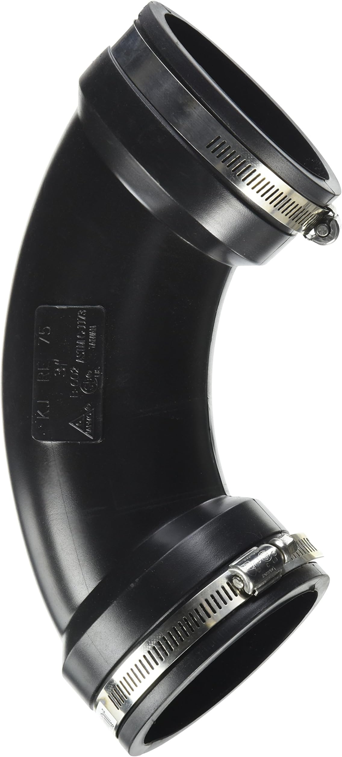 WORLDWIDE SOURCING QL-300 Qwik Elbow, 90 Deg, 3 in, PVC