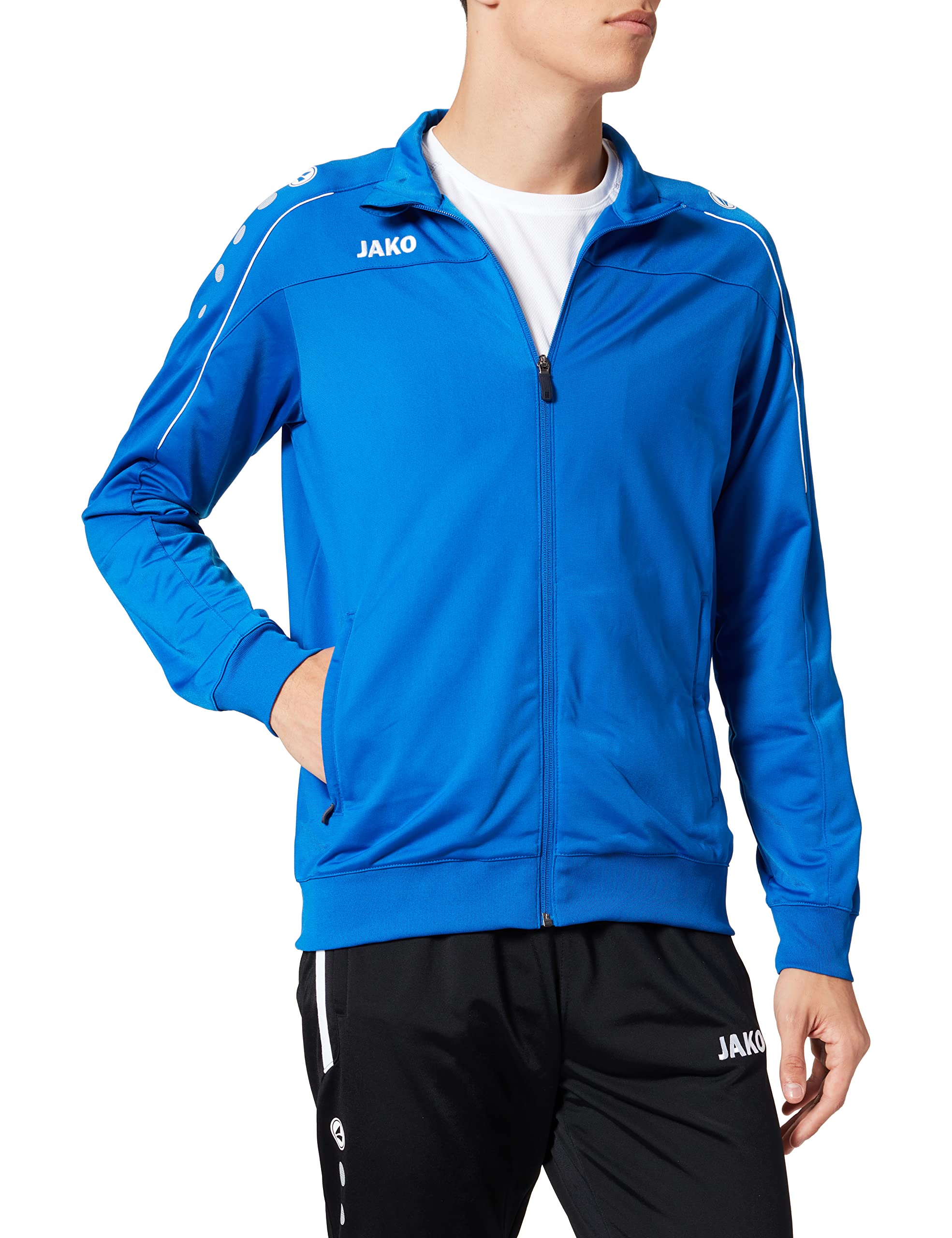 JAKO Children's Classico polyester jacket, Children's, Polyester jacket, 9350, royal, 128