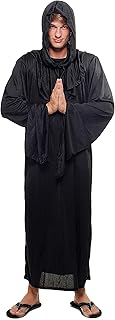 Dress Me Up - L062/56 Kostüm Herren Damen Unisex Hexer Henker Schwarzer Magier Dämonischer Priester Kult Größe 56 / XL