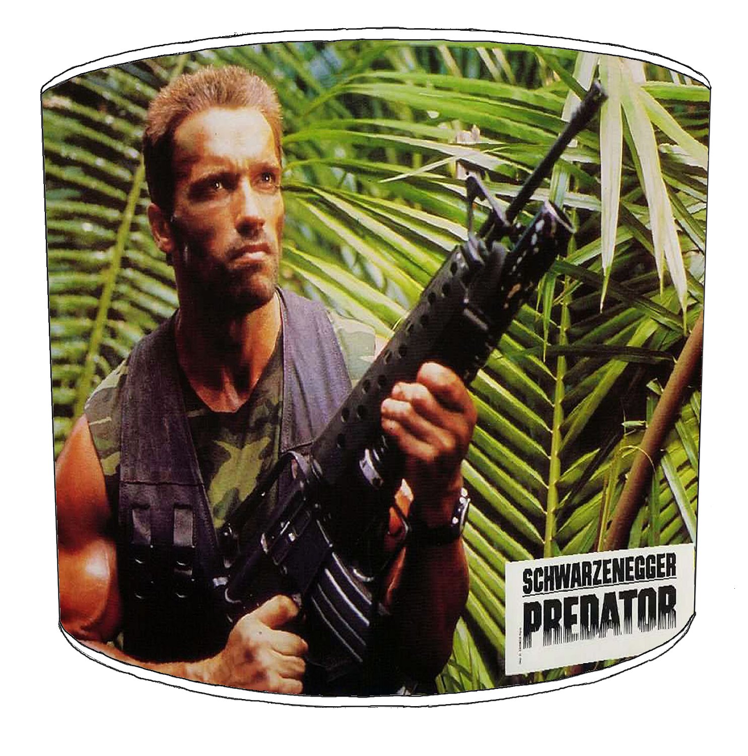 Predator Lampshade for A Ceiling Light in 3 Sizes - Free Personalisation