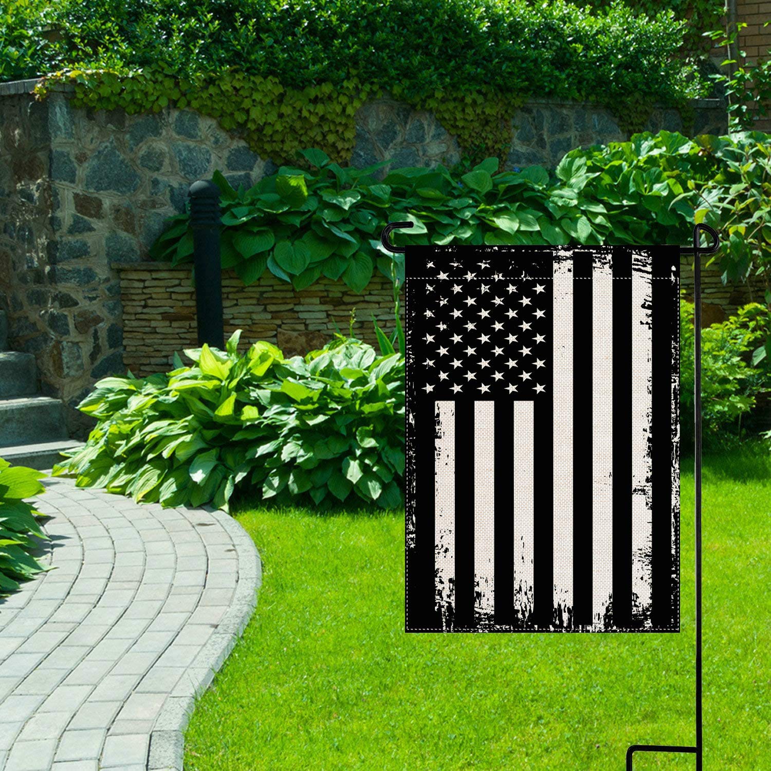 Freefy USA Gartenflagge 30,5 X 45,7 Cm - Doppelseitig, Polyester, Patriotische Dekoration