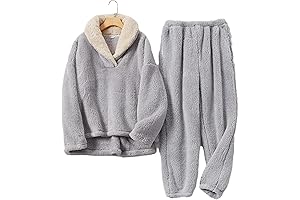 Women's Cozy Winter Coral Fleece Pajamas