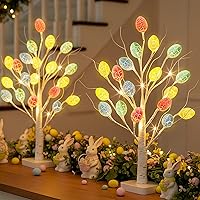 Vista 13 de PEIDUO Decoraciones de Navidad para el hogar, árbol de Navidad de 2 pies con luces LED, luces blancas cálidas, árbol espiritual de luz de hadas