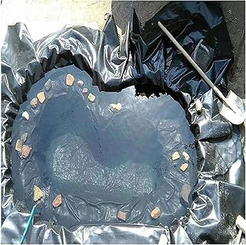 Image Fish Pond Liners Tear-Resistant Pond Liner Fish Pond Lining Black Swimming Pool Garden Membrane Pond Cover, For Outdoor Pond Fish Pond(Size:7x8m) Image Fish Pond Liners Tear-Resistant Pond Liner Fish Pond Lining Black Swimming Pool Garden Membrane Pond Cover, For Outdoor Pond Fish Pond(Size:7x8m)