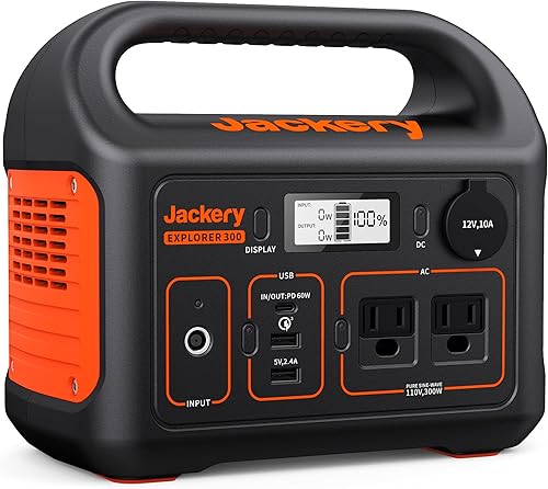 Explorer 300 Plus Portable Power Station, 288Wh LFP…