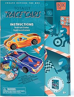 BOX CANDIY Race Cars Build it Yourself Pull-Back Car Kit