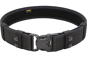 2 Inch Belt: Duty Belts 2" Police Duty Belt Law Enforcement Security Nylon Belt Keepers