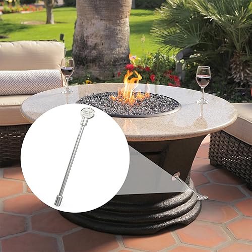 Miniatura 17 de onlyfire - Llave universal de válvula de gas de 12 pulgadas, se adapta a válvulas de bola de giro de 1/4 y 5/16 pulgadas para fogatas de gas