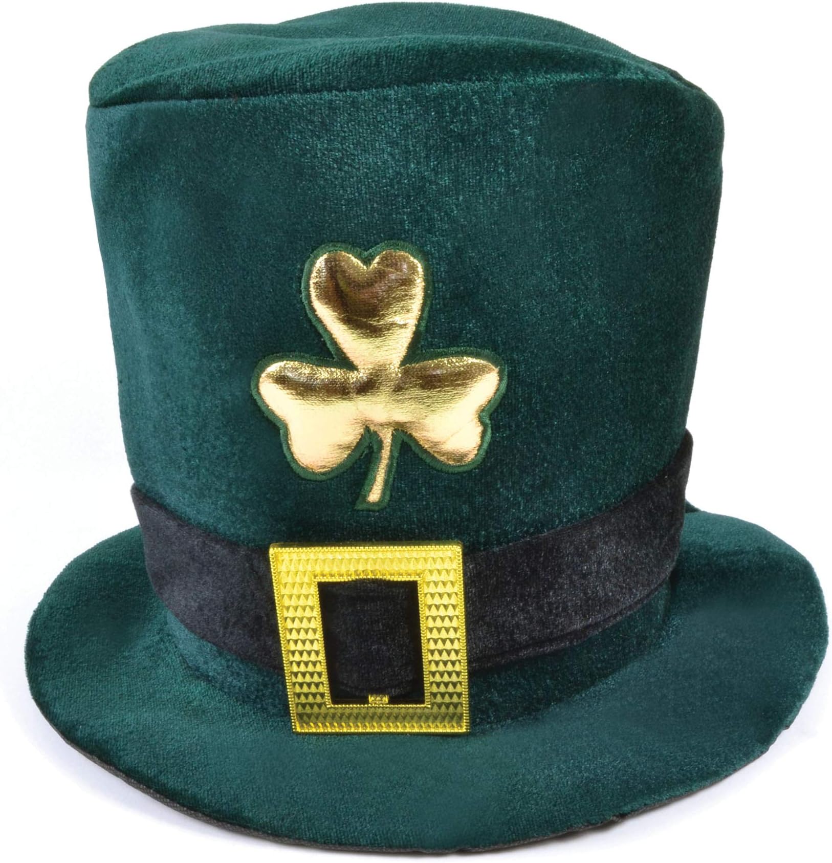 BH398 Velvet Irish Hat, Unisex-Adult, Green, One Size