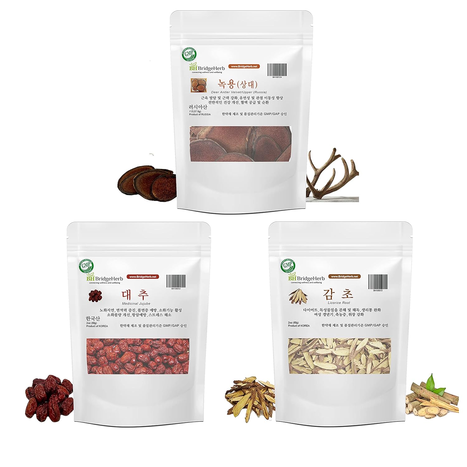 (Medicianl Korean Herbs) Deer Antler Velvet/Upper (Russia