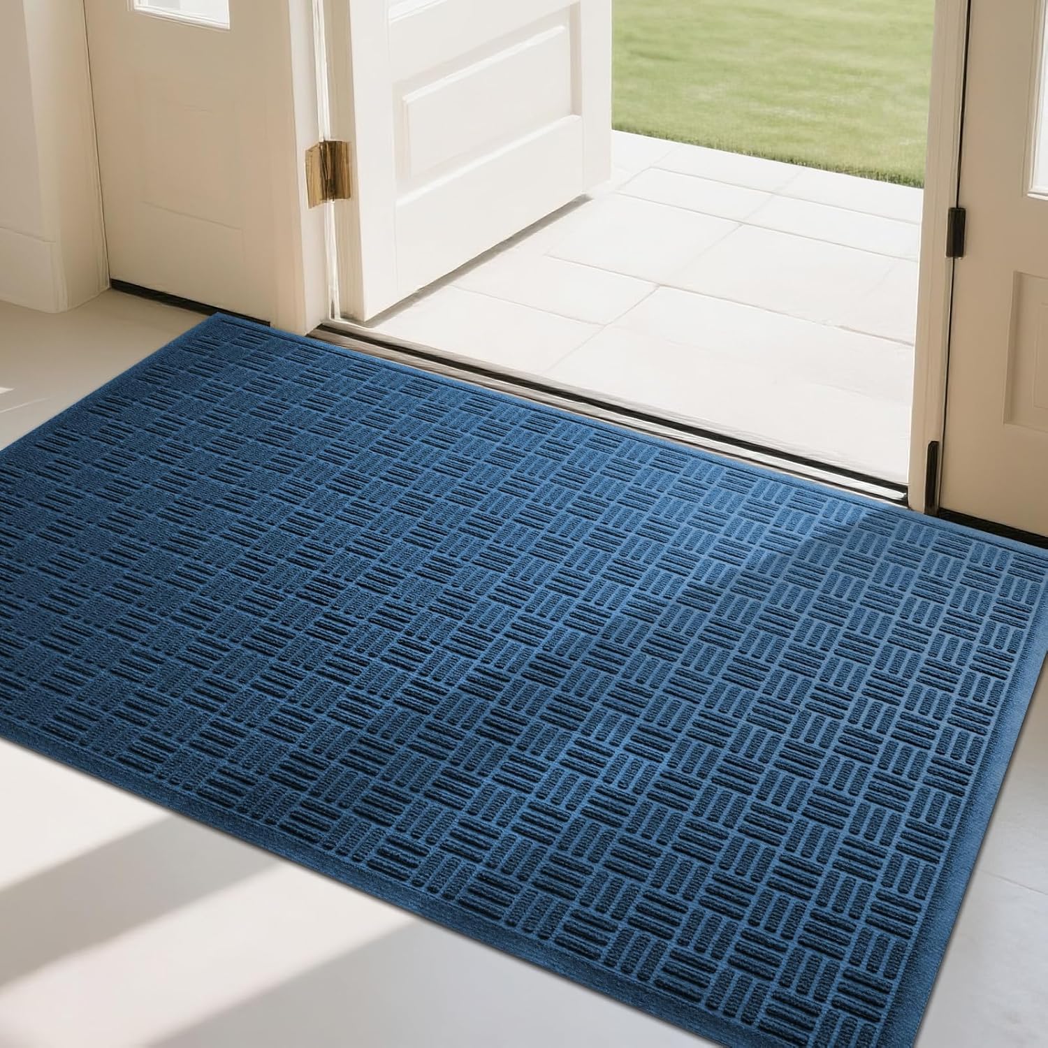 Mibao Gray Doormat - Heavy Duty Outdoor & Indoor Mat -13 Mibao Gray Doormat - Heavy Duty Outdoor & Indoor Mat -13