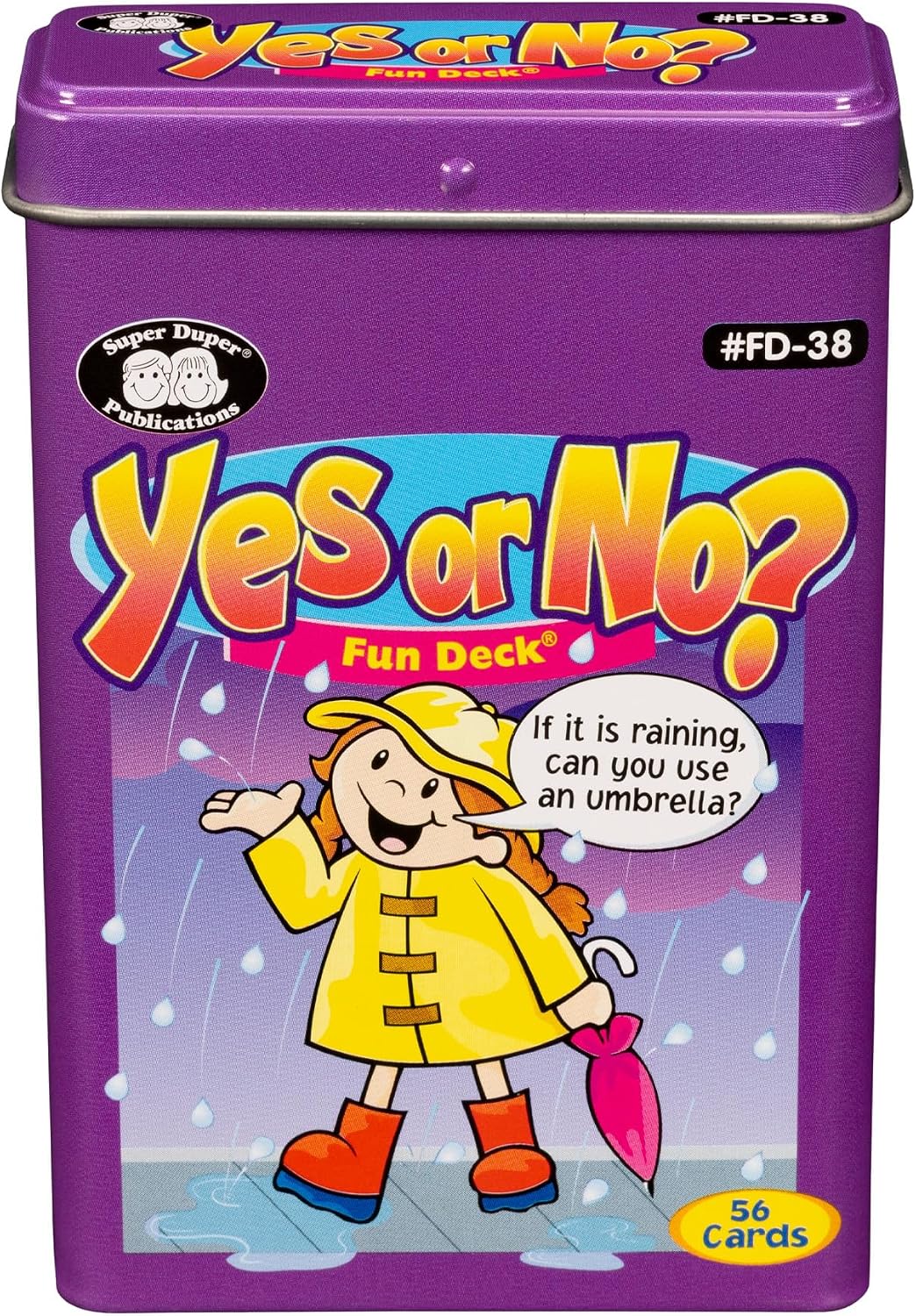 Amazon.com: Super Duper Publications | Yes or No? Fun Deck Flash Cards ...