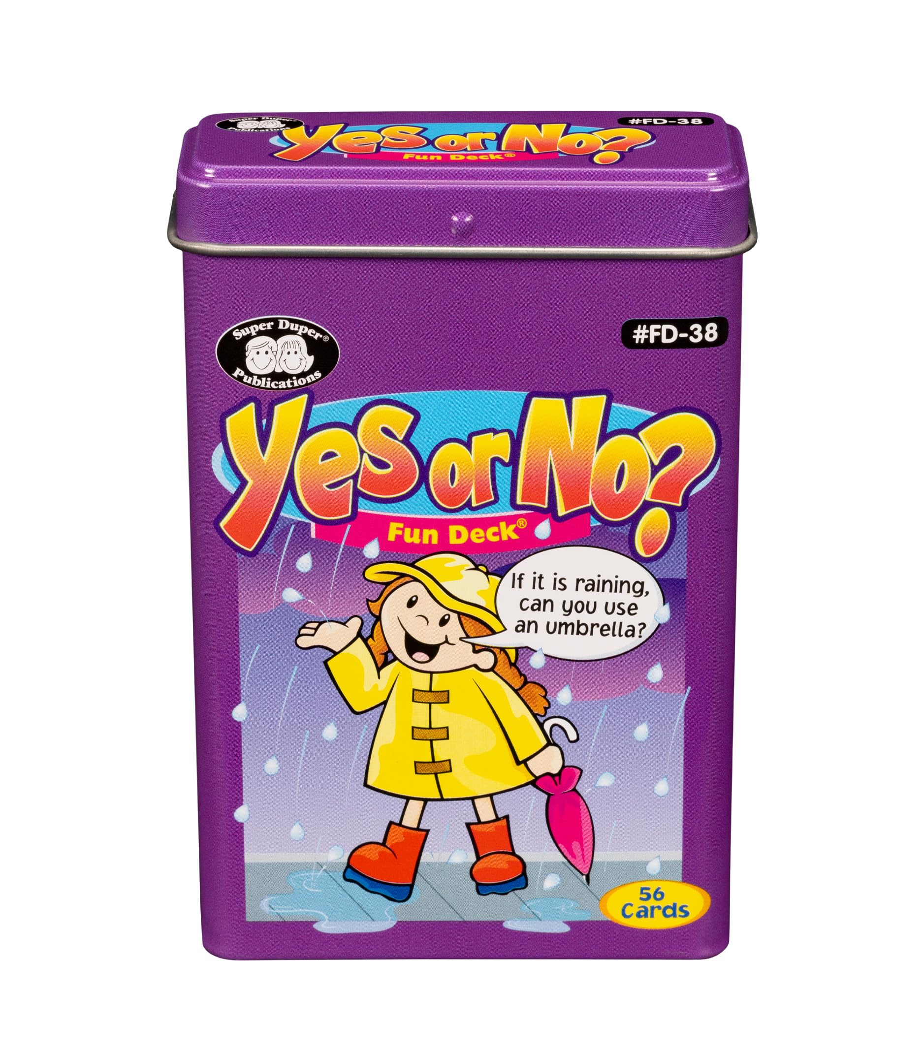 Super Duper Publications | Yes or No? Fun Deck Flash Cards | Educational Learning Resource for Children