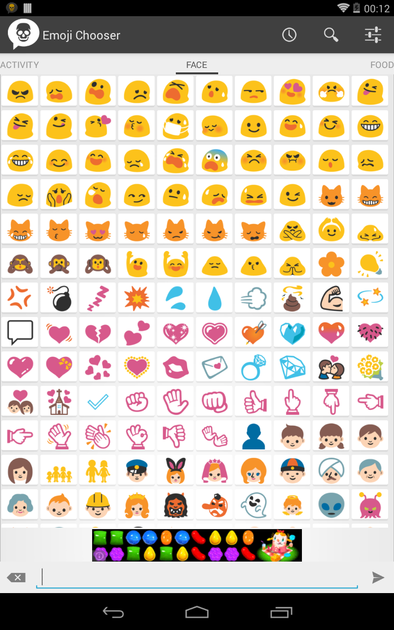 Unicode Emoji Chooser(Emoticon Input)Amazon.deAppstore for Android