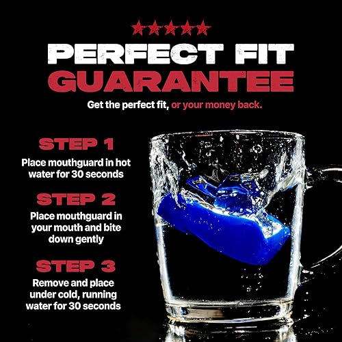 Miniatura 4 de SAFEJAWZ Protector bucal delgado para adultos y jóvenes con estuche para boxeo, baloncesto, lacrosse, fútbol, artes marciales, hockey y todos los