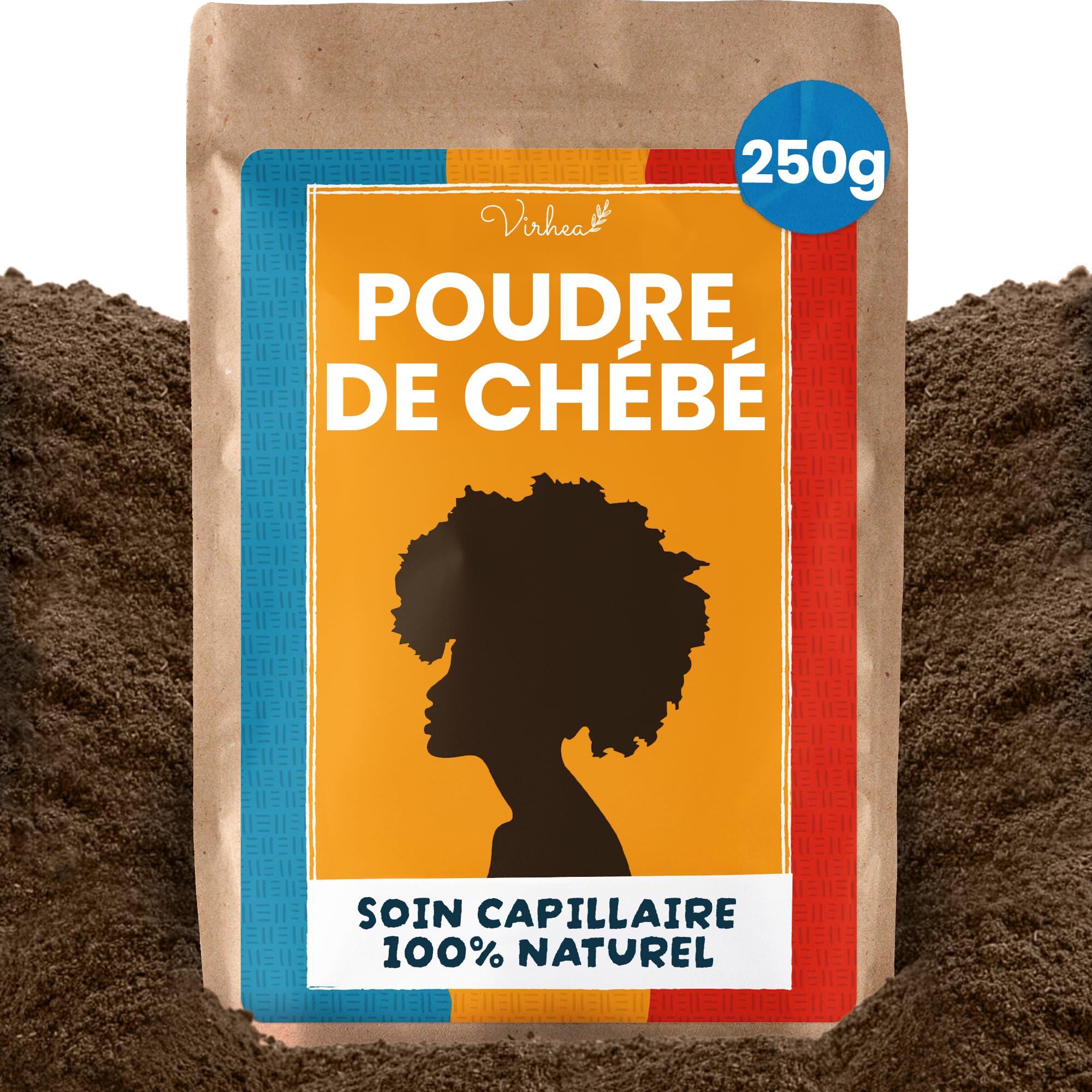 Poudre De Chebe Du Tchad - Stimule La Pousse Des Cheveux - Naturelle - Nay'Hair