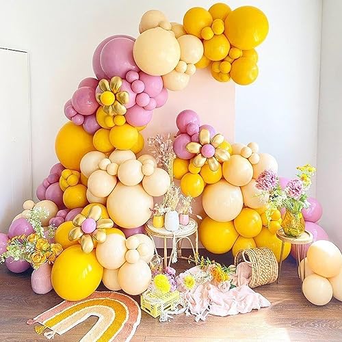 Miniatura 5 de Globos beige nude de diferentes tamaños, globos de albaricoque de 12 pulgadas, 5 pulgadas, 80 unidades, guirnalda de globos blancos nude para feliz