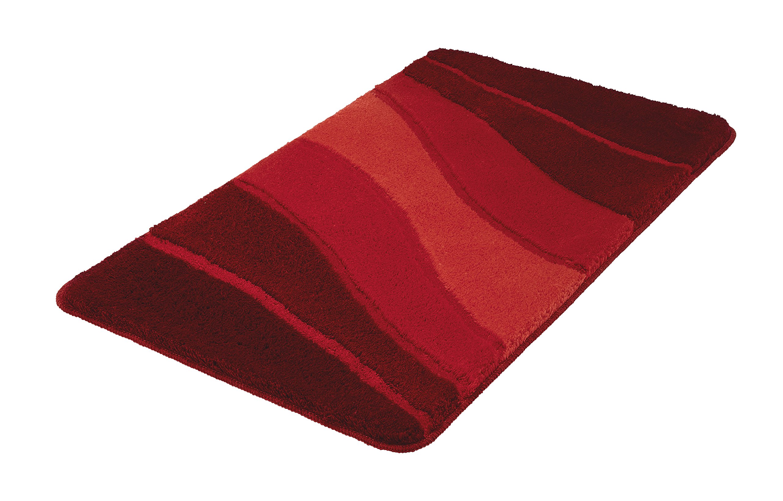 Meusch 2322468549 Badteppich Ocean, 80 x 150 cm, Granat