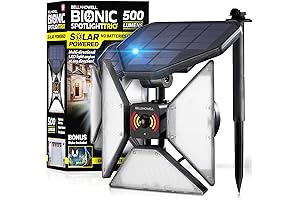 Bell & Howell Bionic Flood Light: Illuminate Your Outdoor Space Effortlessly
