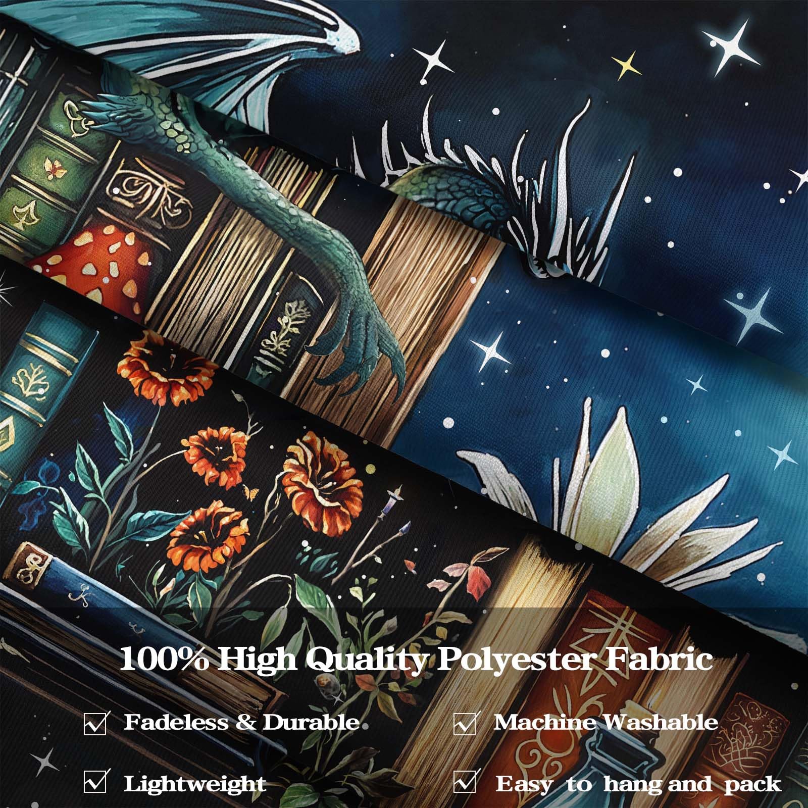 Accnicc Botanical Bookshelf Tapestry Lush Green Plant Book Shelf Tapestries Wall Hanging Art Vintage Retro Potted Plants Academics Library Book Tapestry for Bedroom Living Room Dorm 80 x 60 inch