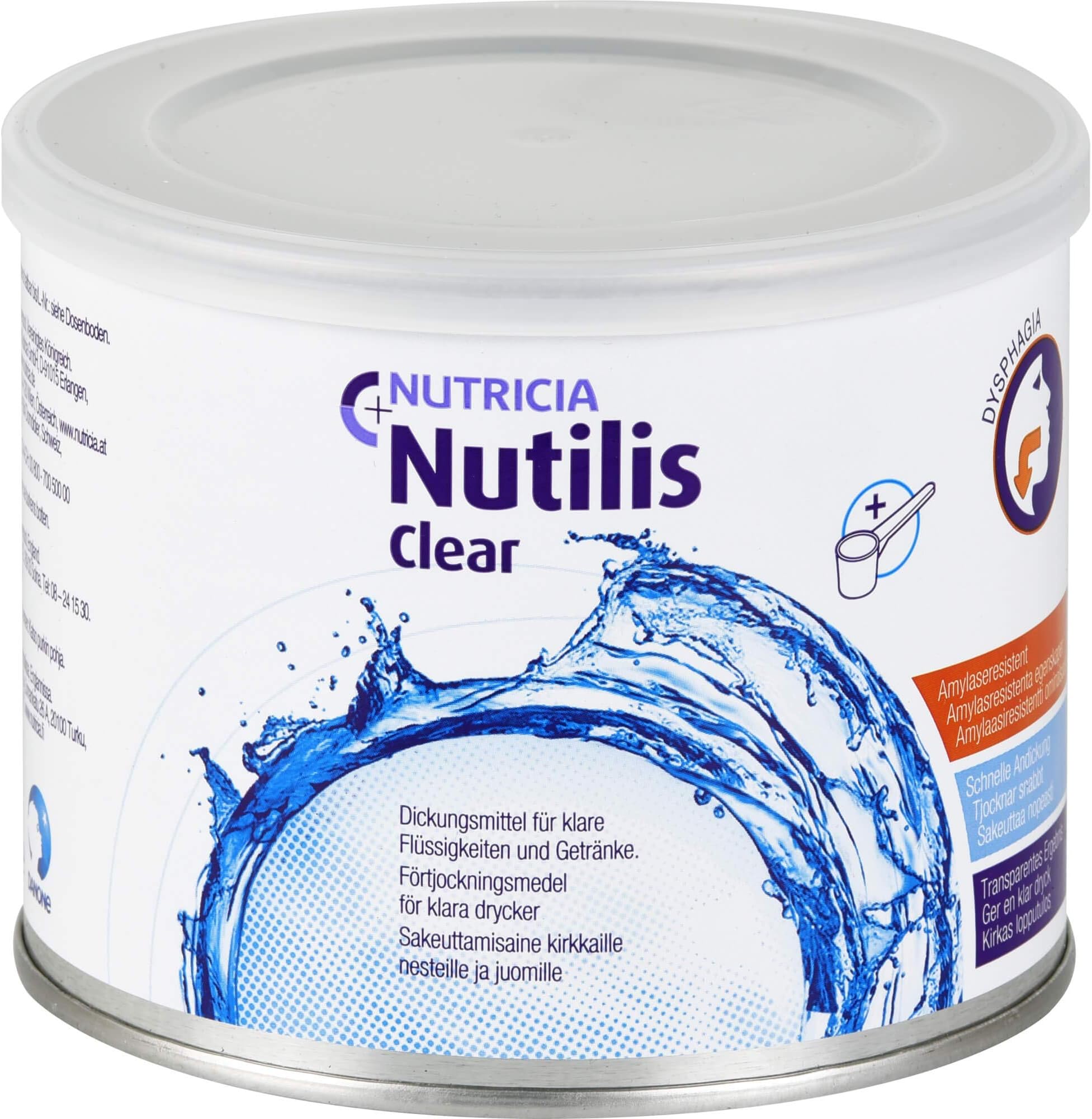 Nutilis Clear thickening powder, 175 g