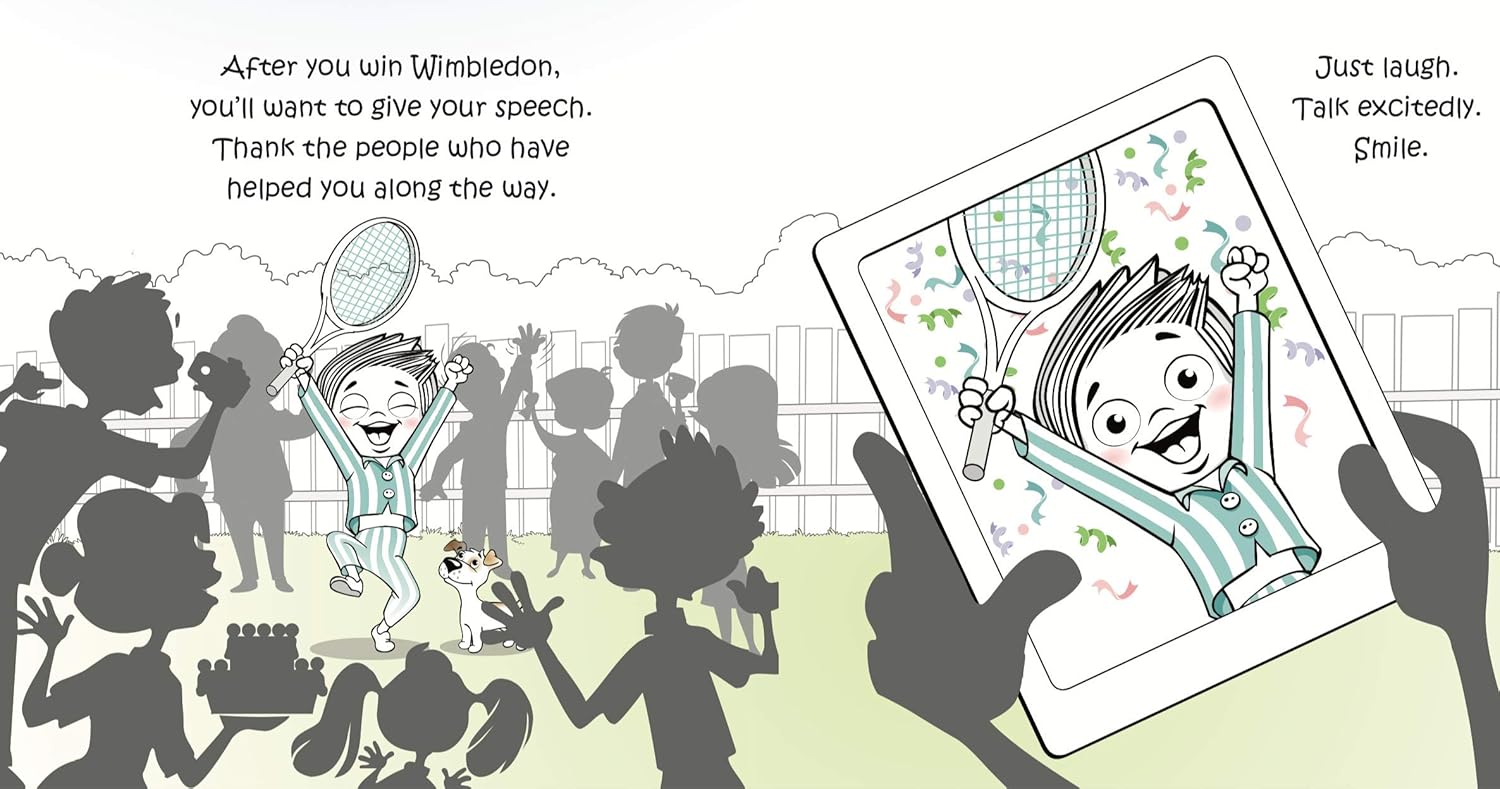 How to Win Wimbledon in Pajamas: Mental Toughness for Kids (Grow Grit Series) - Image 9