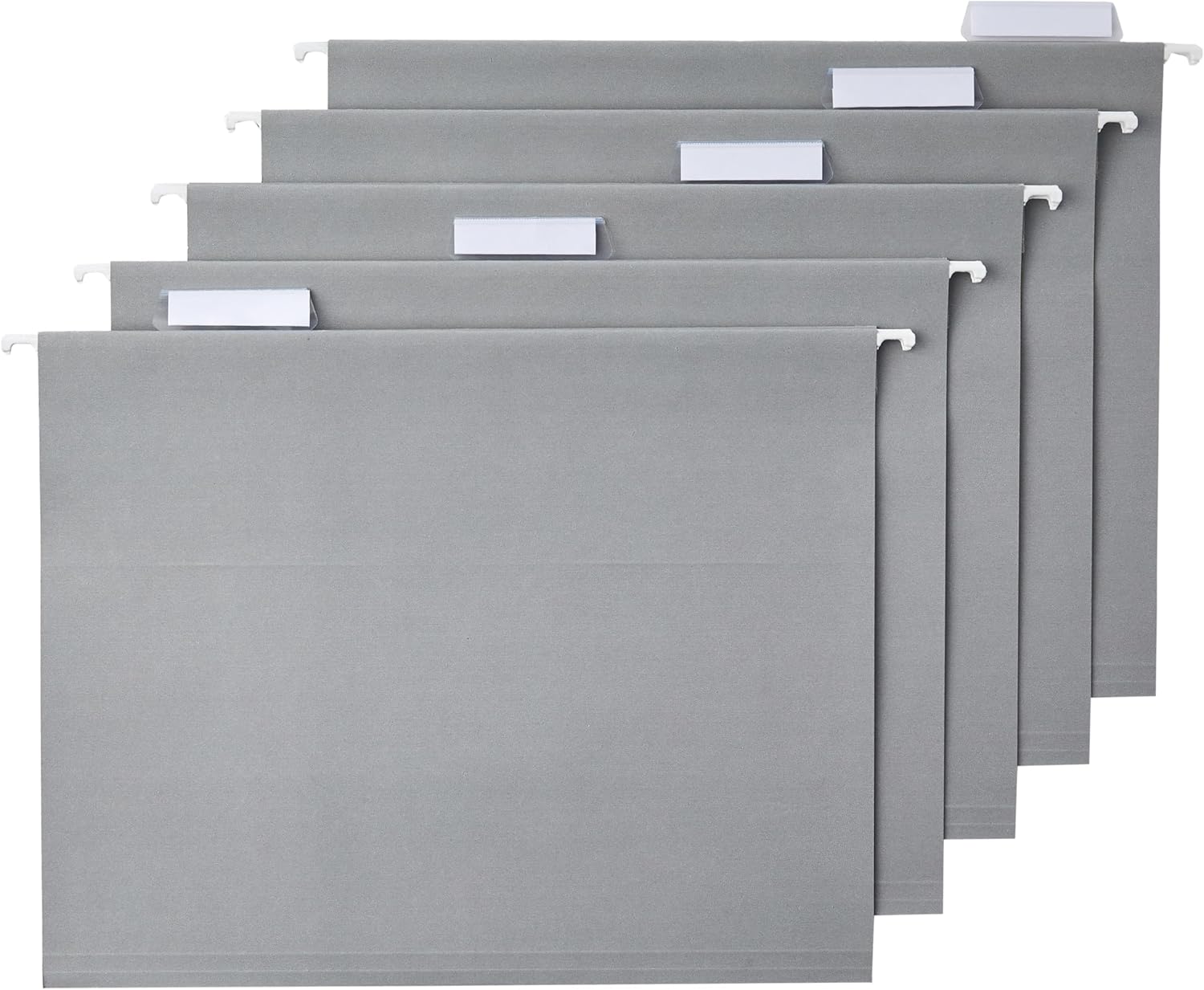 Amazon Basics Hanging File Folders, Letter Size, Gray, 25Pack Amazon