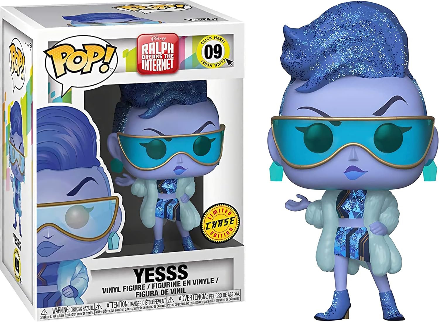 Yesss (Chase): Fun ko P o p ! Vinyl Figurine Bundle with 1 Compatible 'ToysDiva' Graphic Protector (009-33414 - B/A) - Image 5