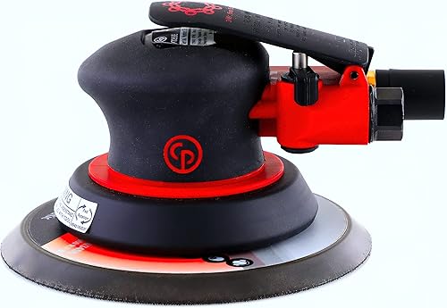 Miniatura 4 de Chicago Pneumatic CP7255E - Herramienta de lijadora orbital aleatoria de aire, mejoras para el hogar, herramientas de carpintería, pulidora,